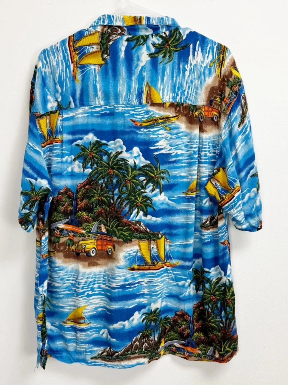Presence Clothing Co. Shirt Mens XL Hawaiian Button Up Short Sleeve